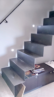 ESCALIER PLIAGE TOLE