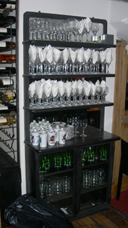 MEUBLE METALLIQUE DE RESTAURANT